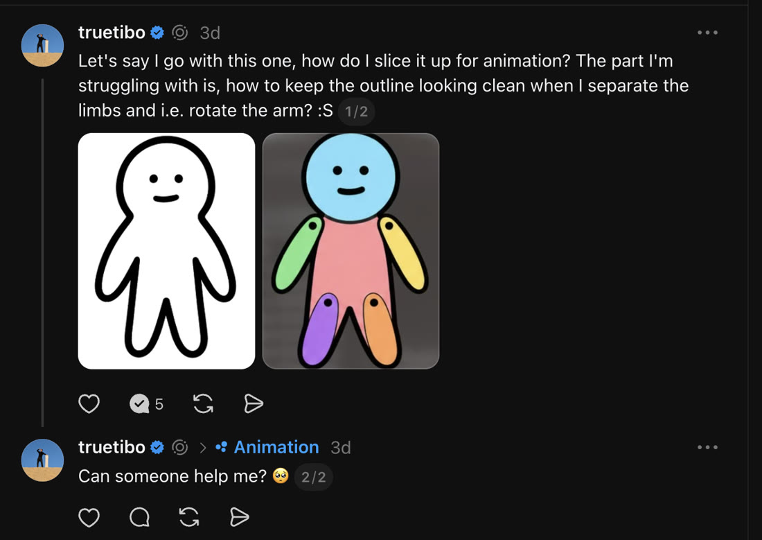 My cry for help on Threads.
