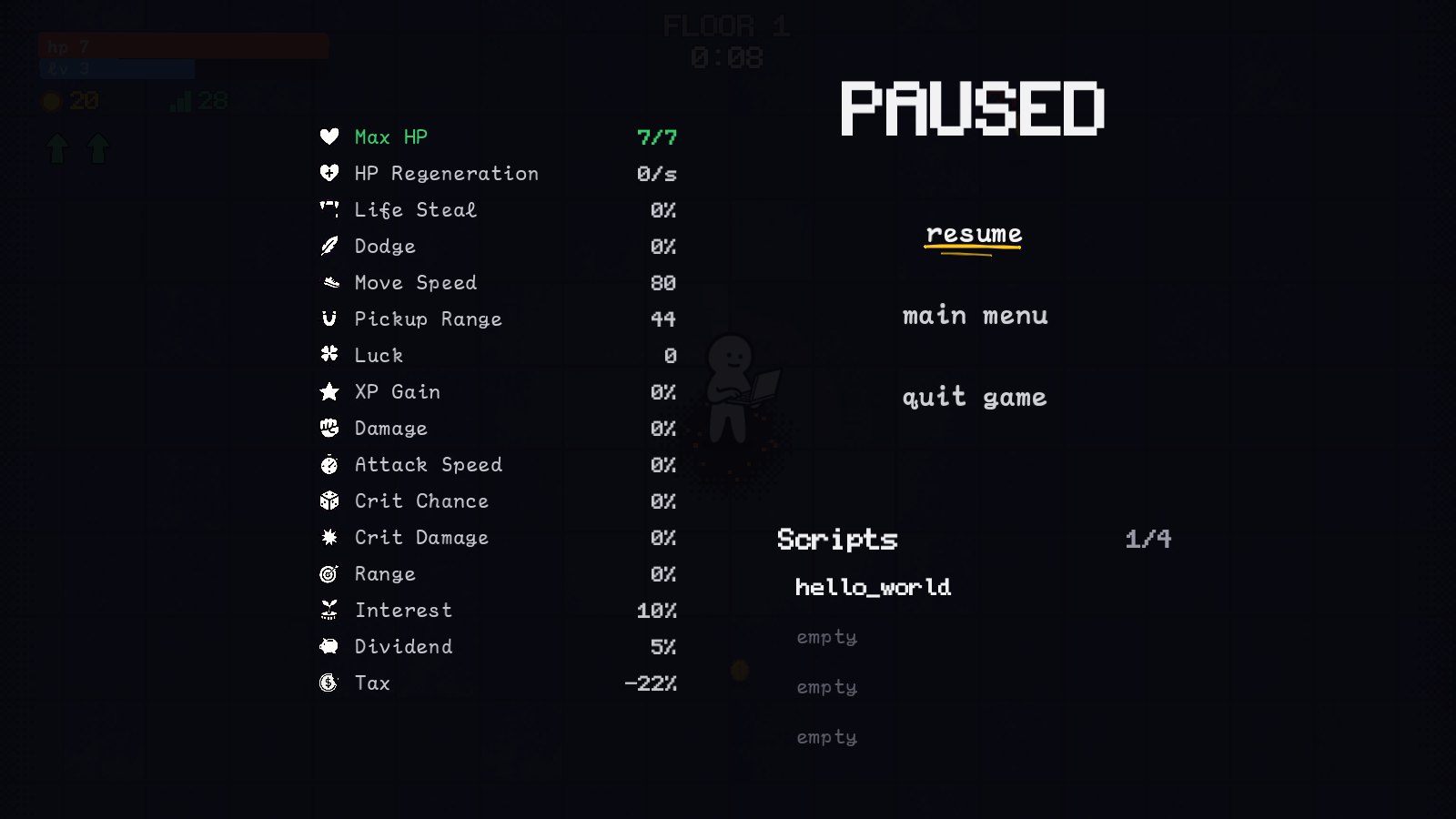 Screenshot, after